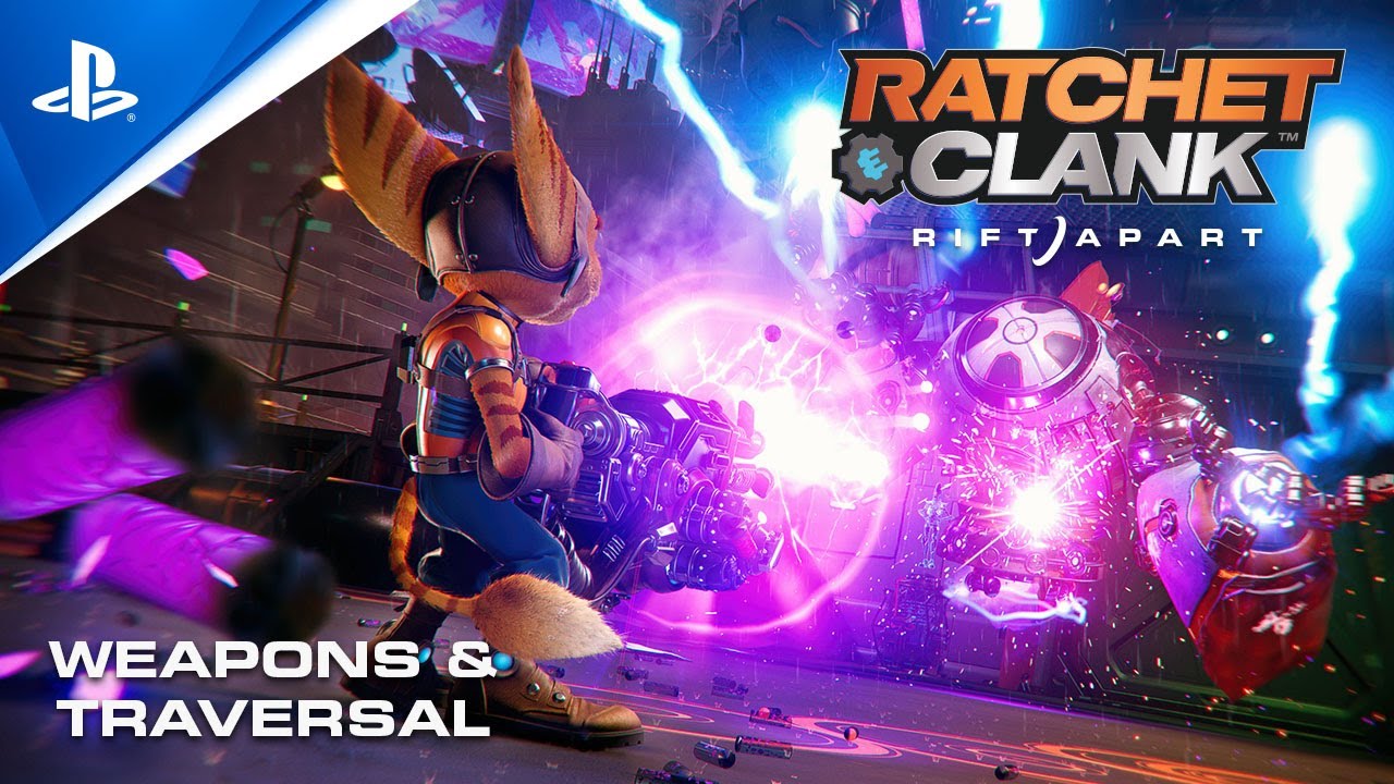 Ratchet & Clank: Rift Apart - Weapons & Traversal | PS5